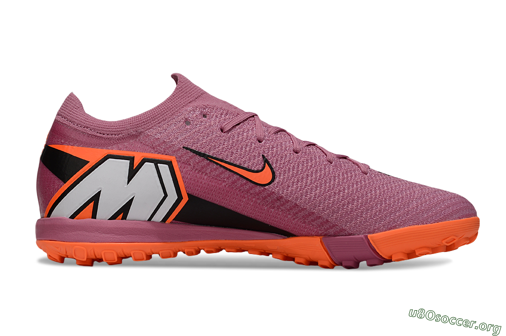 Nike Air Zoom Mercurial Vapor 16 Elite TF Football Shoes - Red/Orange/Black 7