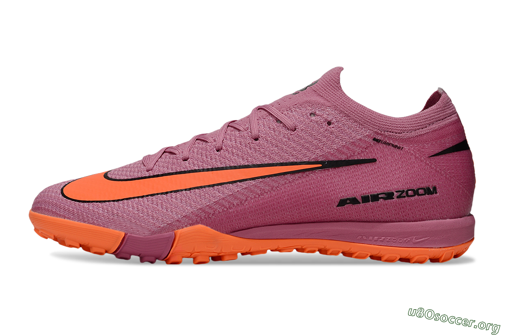 Nike Air Zoom Mercurial Vapor 16 Elite TF Football Shoes - Red/Orange/Black 3