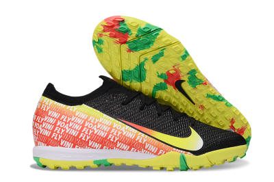 Nike Air Zoom Mercurial Vapor 16 Elite TF Football Shoes - White/Red/Yellow