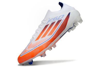 Adidas F50 Elite FG Football Boots - White/Red/Blue