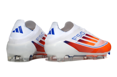 Adidas F50 Elite FG Football Boots - White/Red/Blue