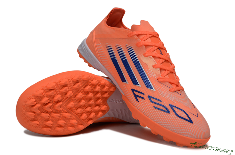 Adidas F50 Elite TF Football Shoes - Red/Blue/White 0