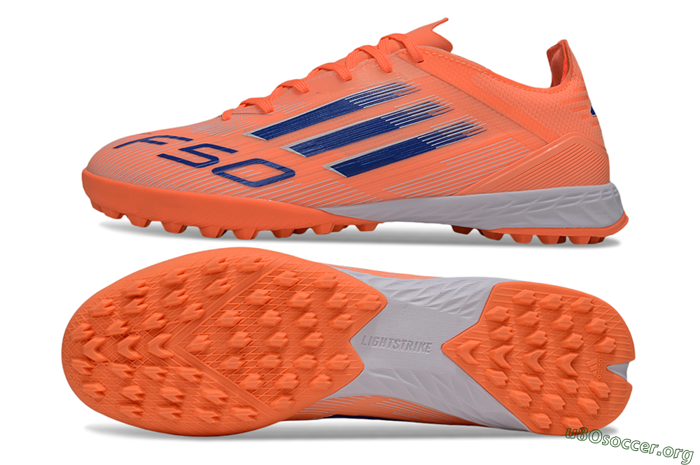 Adidas F50 Elite TF Football Shoes - Red/Blue/White 1