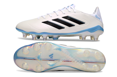 Adidas Copa Pure 3 Elite FG Football Boots - Beige/Black/Blue