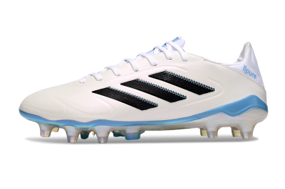 Adidas Copa Pure 3 Elite FG Football Boots - Beige/Black/Blue