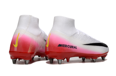 Nike Air Zoom Mercurial Superfly 10 Elite SG Football Boots - White/Black/Red