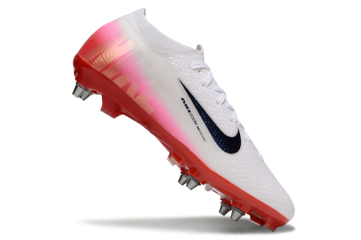 Nike Air Zoom Mercurial Vapor 16 Elite SG Football Boots - White/Black/Red