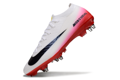 Nike Air Zoom Mercurial Vapor 16 Elite SG Football Boots - White/Black/Red