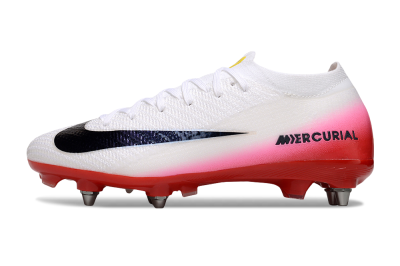 Nike Air Zoom Mercurial Vapor 16 Elite SG Football Boots - White/Black/Red
