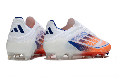 Adidas F50 Elite FG Football Boots - White/Red/Blue