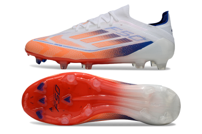 Adidas F50 Elite FG Football Boots - White/Red/Blue
