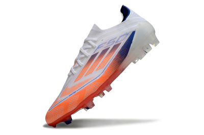 Adidas F50 Elite FG Football Boots - White/Red/Blue