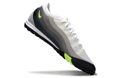 Nike Air Zoom Mercurial Vapor 16 Elite TF Football Shoes - White/Black/Yellow