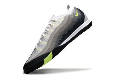 Nike Air Zoom Mercurial Vapor 16 Elite TF Football Shoes - White/Black/Yellow