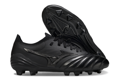 Mizuno Morelia Neo 4 FG Football Boots - Black/Black/Black