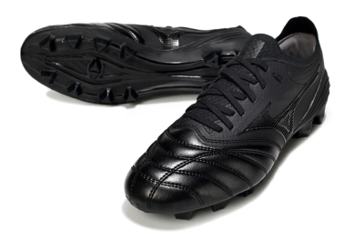 Mizuno Morelia Neo 4 FG Football Boots - Black/Black/Black