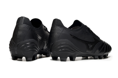 Mizuno Morelia Neo 4 FG Football Boots - Black/Black/Black
