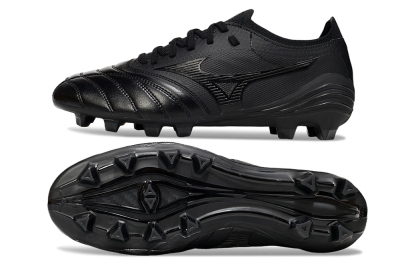 Mizuno Morelia Neo 4 FG Football Boots - Black/Black/Black