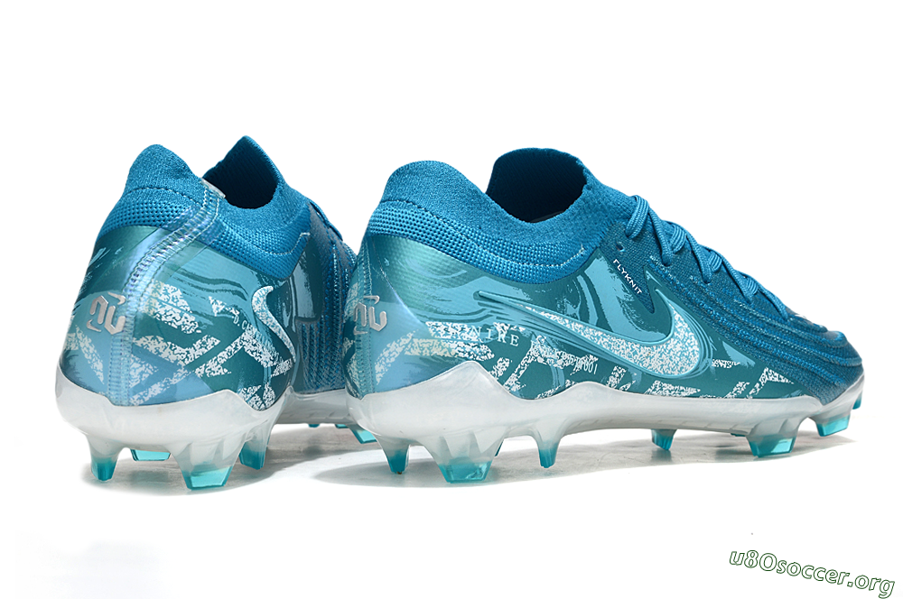 Nike Phantom GX 2 Elite FG Football Boots - Jade/White/Blue 6