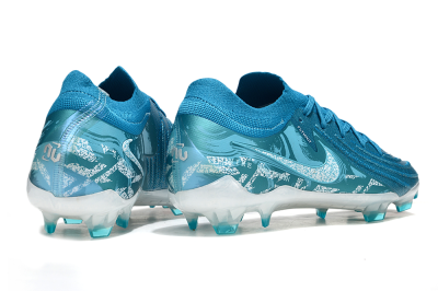 Nike Phantom GX 2 Elite FG Football Boots - Jade/White/Blue