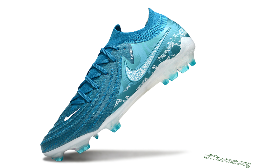 Nike Phantom GX 2 Elite FG Football Boots - Jade/White/Blue 5