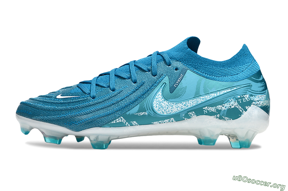 Nike Phantom GX 2 Elite FG Football Boots - Jade/White/Blue 3