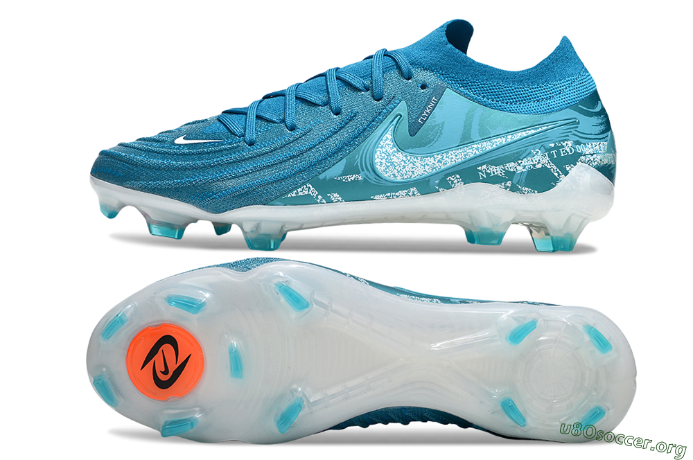 Nike Phantom GX 2 Elite FG Football Boots - Jade/White/Blue 1