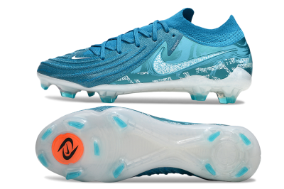 Nike Phantom GX 2 Elite FG Football Boots - Jade/White/Blue