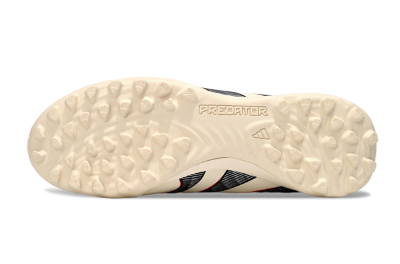 Adidas Predator Elite Foldover Tongue TF Football Shoes - Beige/Black/Red