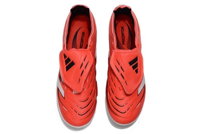 Adidas Predator Elite Foldover Tongue TF Football Shoes - Red/White/Black
