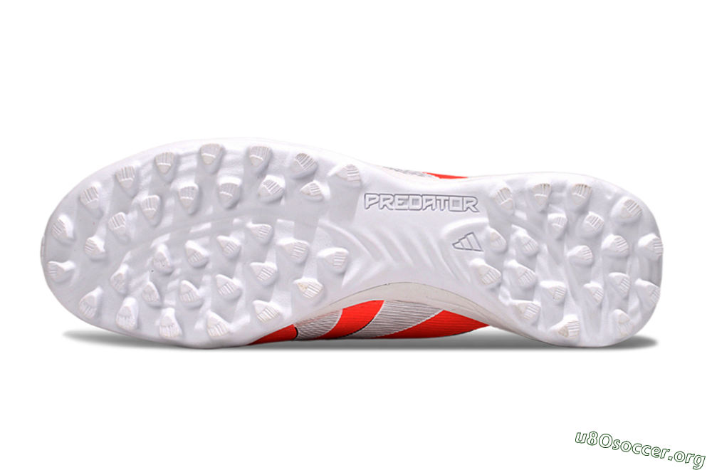 Adidas Predator Elite Foldover Tongue TF Football Shoes - Red/White/Black 6