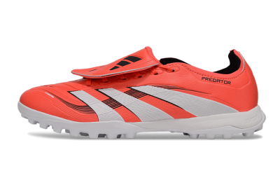 Adidas Predator Elite Foldover Tongue TF Football Shoes - Red/White/Black