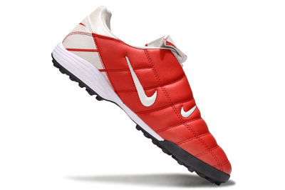 Nike Total 90 III TF Football Shoes - White/Red/Black