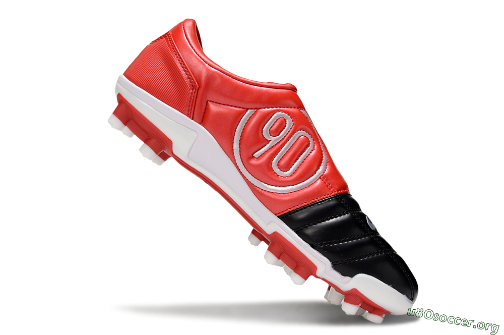 Nike Air Zoom Total 90 III FG Football Boots - Black/White/Red 5