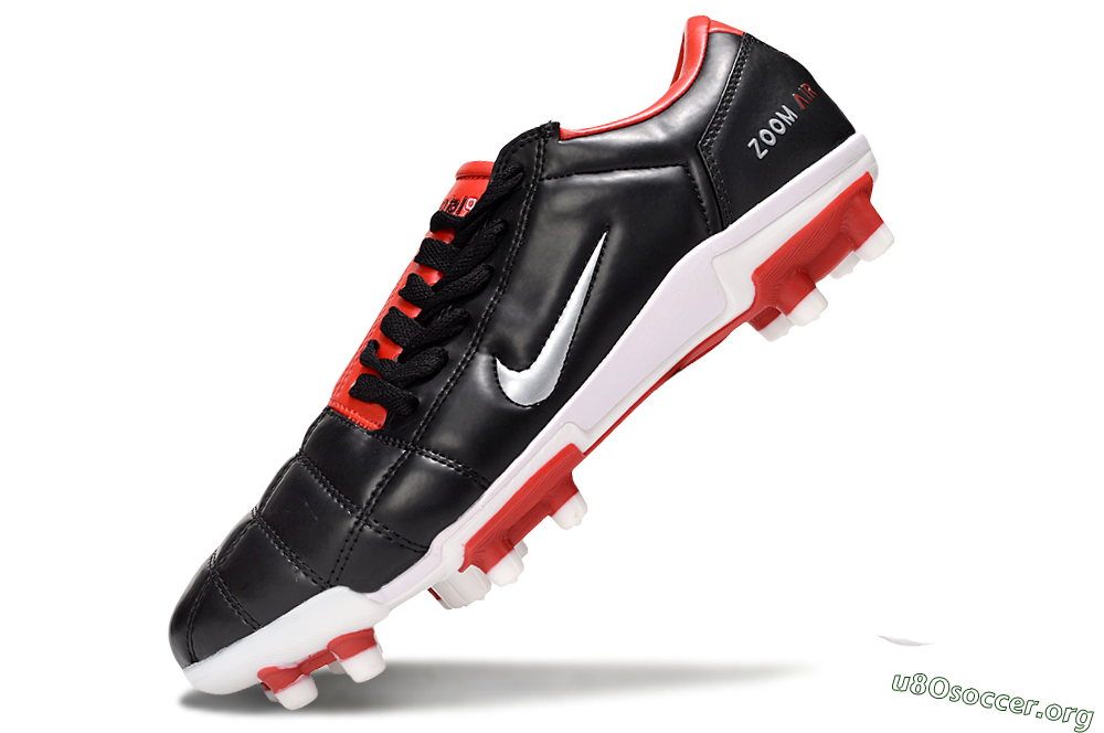 Nike Air Zoom Total 90 III FG Football Boots - Black/White/Red 6