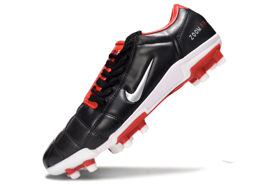 Nike Air Zoom Total 90 III FG Football Boots - Black/White/Red
