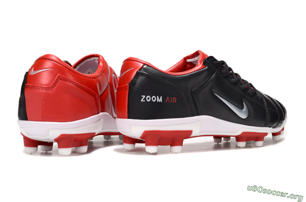 Nike Air Zoom Total 90 III FG Football Boots - Black/White/Red 7