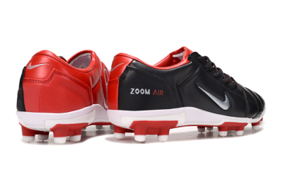 Nike Air Zoom Total 90 III FG Football Boots - Black/White/Red