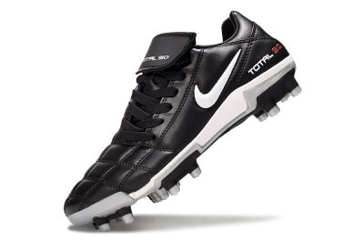 Nike Total 90 III FG Football Boots - Black/White/Red