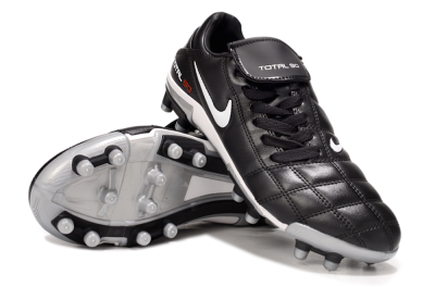 Nike Total 90 III FG Football Boots - Black/White/Red