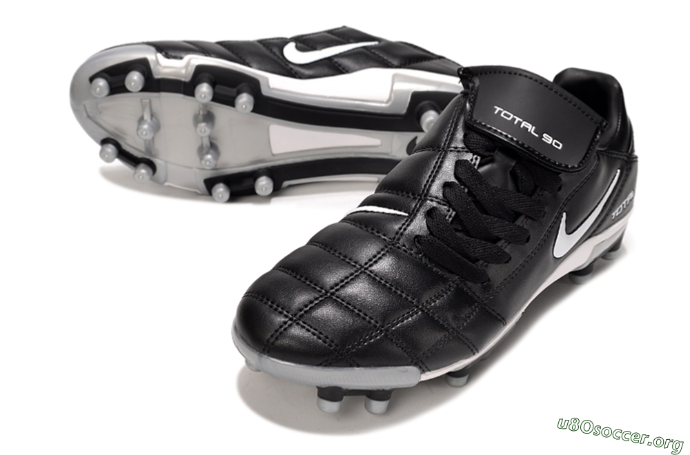 Nike Total 90 III FG Football Boots - Black/White/Red 0