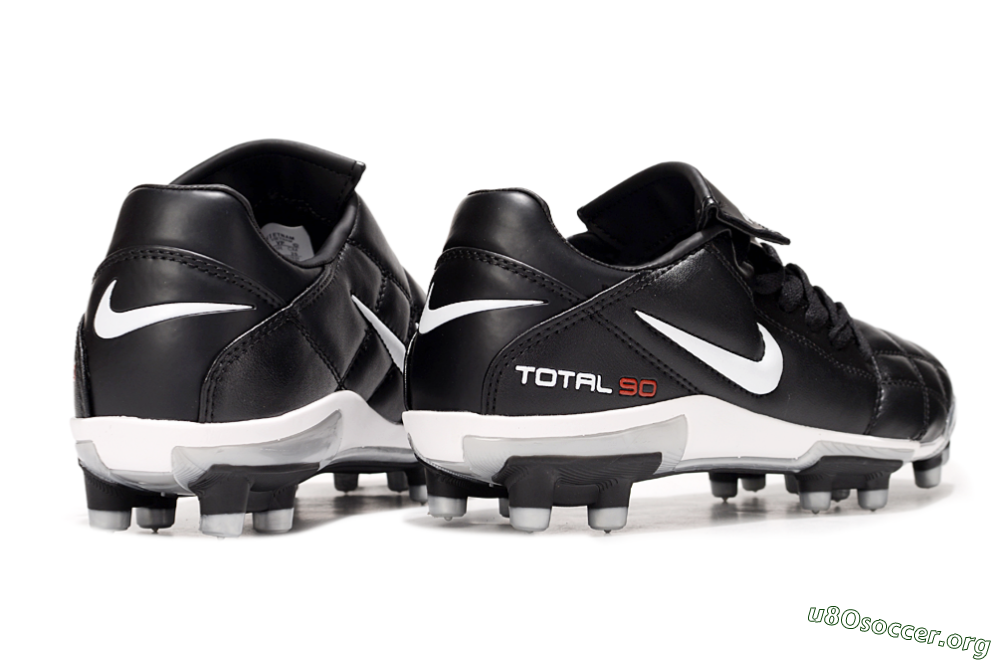 Nike Total 90 III FG Football Boots - Black/White/Red 7