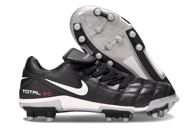 Nike Total 90 III FG Football Boots - Black/White/Red