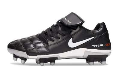 Nike Total 90 III FG Football Boots - Black/White/Red