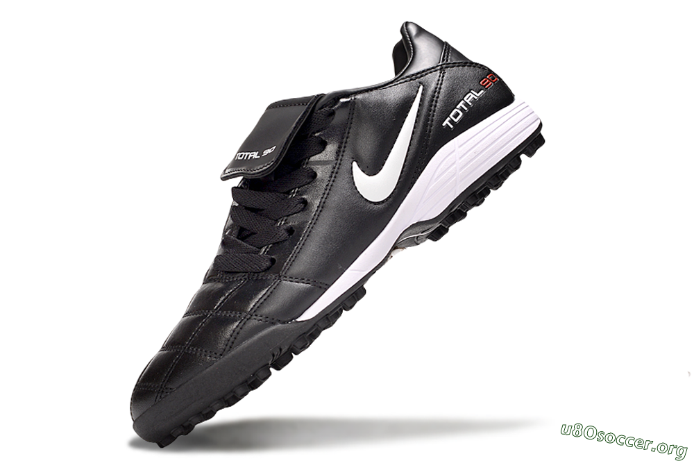 Nike Total 90 III TF Football Shoes - Black/White/Red 6