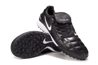 Nike Total 90 III TF Football Shoes - Black/White/Red