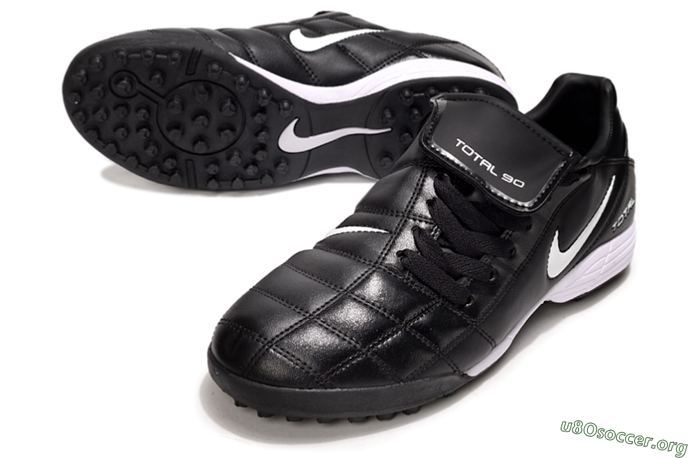 Nike Total 90 III TF Football Shoes - Black/White/Red 0