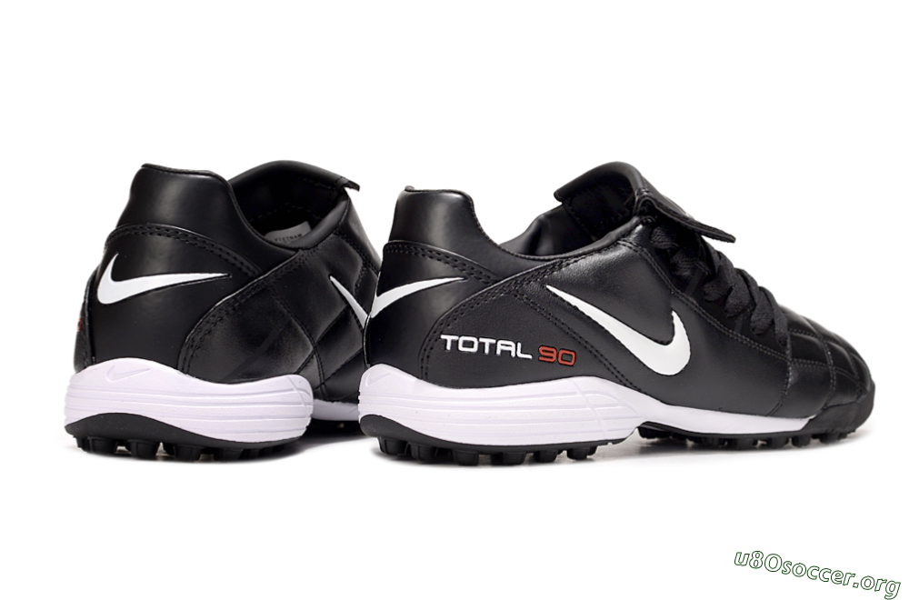 Nike Total 90 III TF Football Shoes - Black/White/Red 7