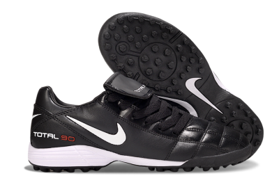 Nike Total 90 III TF Football Shoes - Black/White/Red