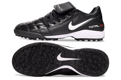 Nike Total 90 III TF Football Shoes - Black/White/Red
